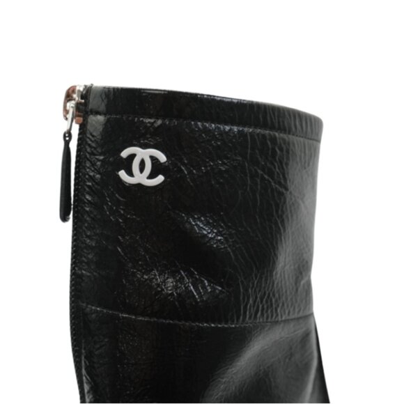 Chanel Ankle Boots in black - Women's Size: 39, US 9 - Picture 6 of 7